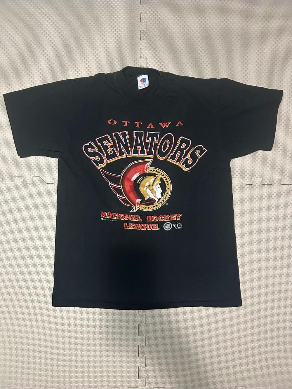 Ottawa Senators Black Graphic Tee